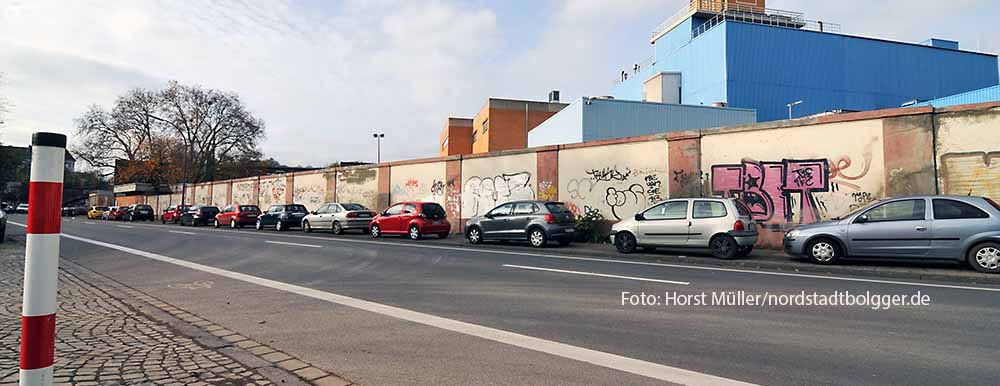 Gestaltungswettbewerb für Kraftwerks-Mauer an der Weißenburger Straße gestartet