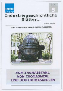 Titelblatt der 5. Ausgabe  "Industriegeschichtliche Blätter", die sich mit der Erholungsmaßnahme für Hoesch-Mitarbeiter nach dem 2. Weltkrieg befasst.