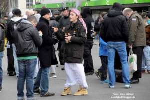 Salafisten-Demonstration in Dortmund