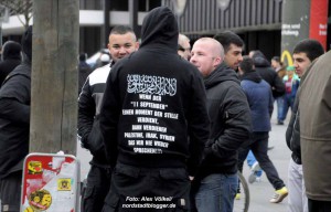 Salafisten-Demonstration in Dortmund