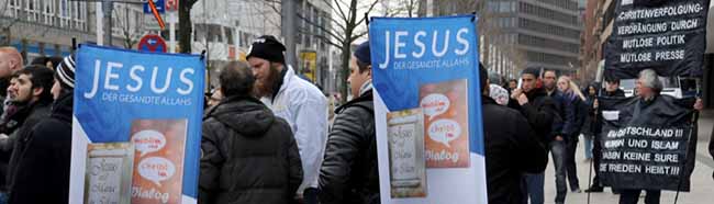 Salafisten-Demonstration in Dortmund