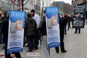 Salafisten-Demonstration in Dortmund