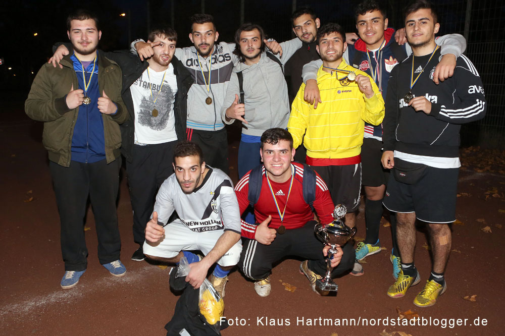 BuntKicktGut-Abschlussveranstaltung 2014. Sieger Ü18, die Hafengeneration