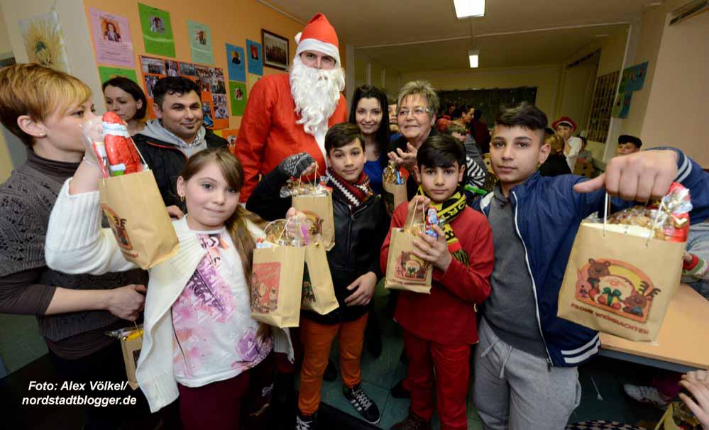 AWO-Weihnachtsfeier für Neuzuwanderer im IKUZ. 