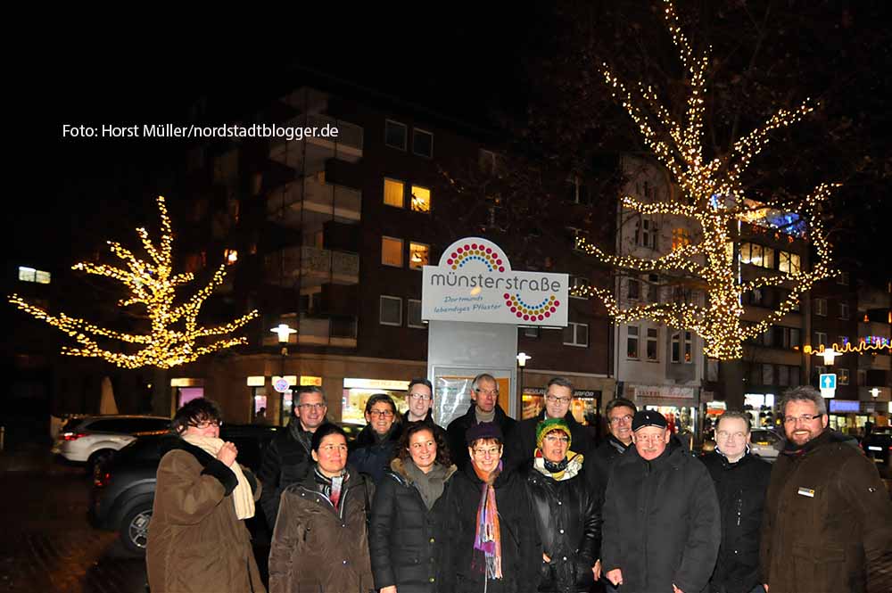 Adventbeleuchtung Münsterstraße