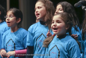 Musik im Advent mit Verleihung der Engel der Nordstadt im Dietrich-Keuning-Haus. Chor der Diesterweg-Grundschule