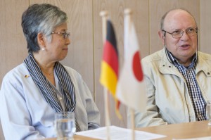 Deutsch - Japanische Gesellschaft, Yoko und Horst Schlütermann. AGNRW