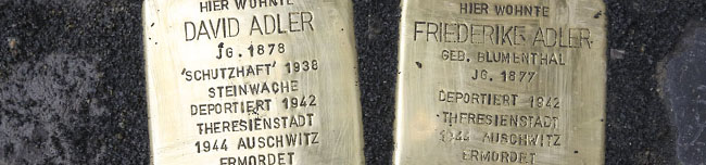 Stolpersteine, Erinnerung an die Ermordeten im Nationalsozialismus wurden in der Nordstadt verlegt