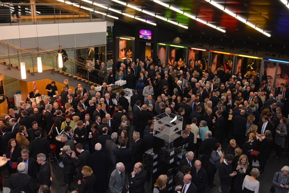 Volles (Konzert-)Haus beim Neujahrsempfang der Stadt Dortmund.