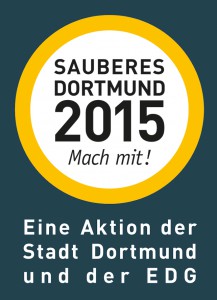 Aktionslabel Sauberes Dortmund 2015