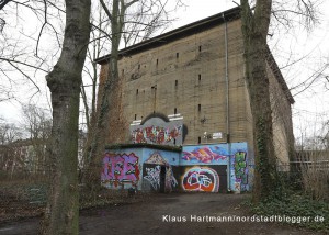 Der Bunker an der Gneisenaustraße