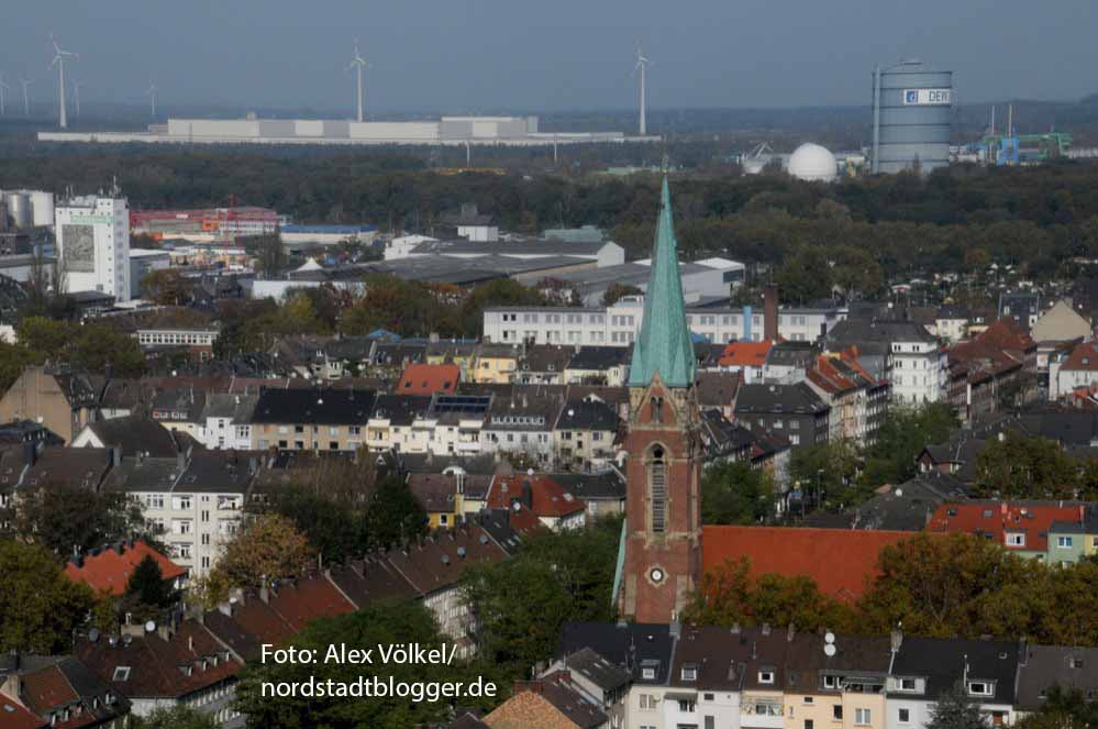 Stadtansicht Nordstadt Pauluskirche