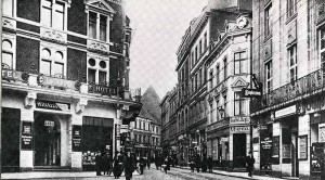 Blick in die historische Brückstraße, in der die Elkans wohnten. Foto: Archiv Kolbe/ AgGmbH