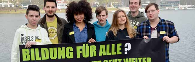 Vor der Sitzung des Dortmunder Schulausschusses findet eine Protestaktion statt.