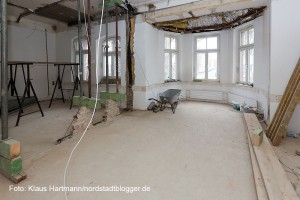 Neue Kindertagesstätte der Evangelischen Kirche wird an der Oesterholzstraße eingerichtet. Im Erdgeschoss des alten Hauses läuft ab August der Betrieb. Die Räume der zukünftigen KiTa