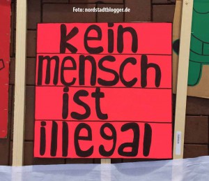 Solidarität mit Flüchtlingen standen im Mittelpunkt der Refugees Welcome Demo in Dortmund.