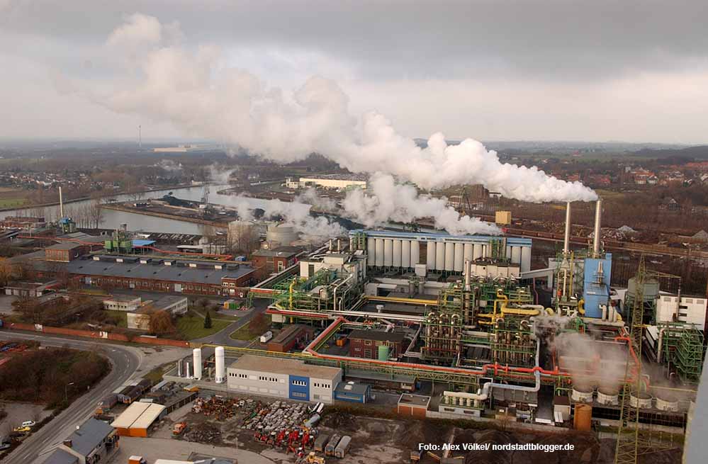 Die Prozesswärme der Gasrußwerke in der Nordstadt soll der CleanPort nutzen. Archivbild: Völkel