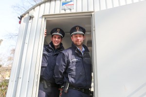 Bauwagen des Ordnungsamt startet auf dem Nordmarkt in die zweite Saison