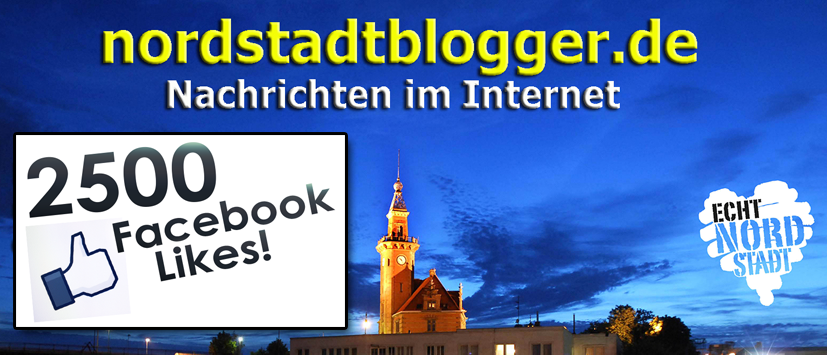 2500 Nordstadtblogger-Werbung mit Hafenamt mit Logo