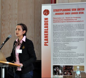 Ana Maria Berger von der Aachener Siedlungs- und Wohnungsgesellschaft.