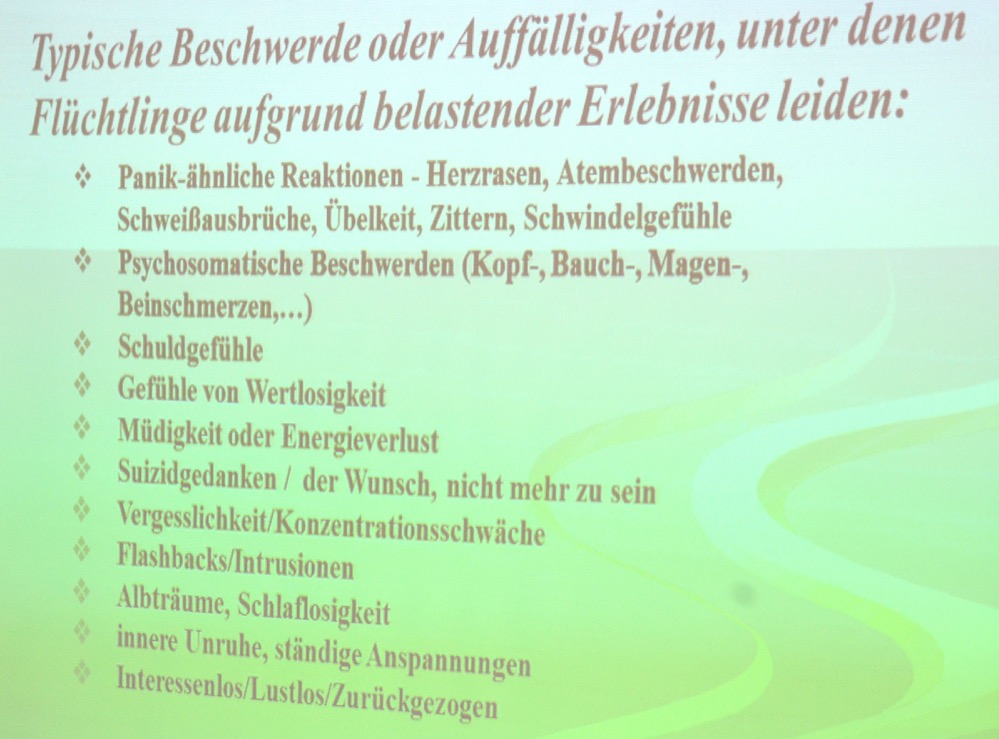 Folie aus dem Vortrag von Barbara Eßer.