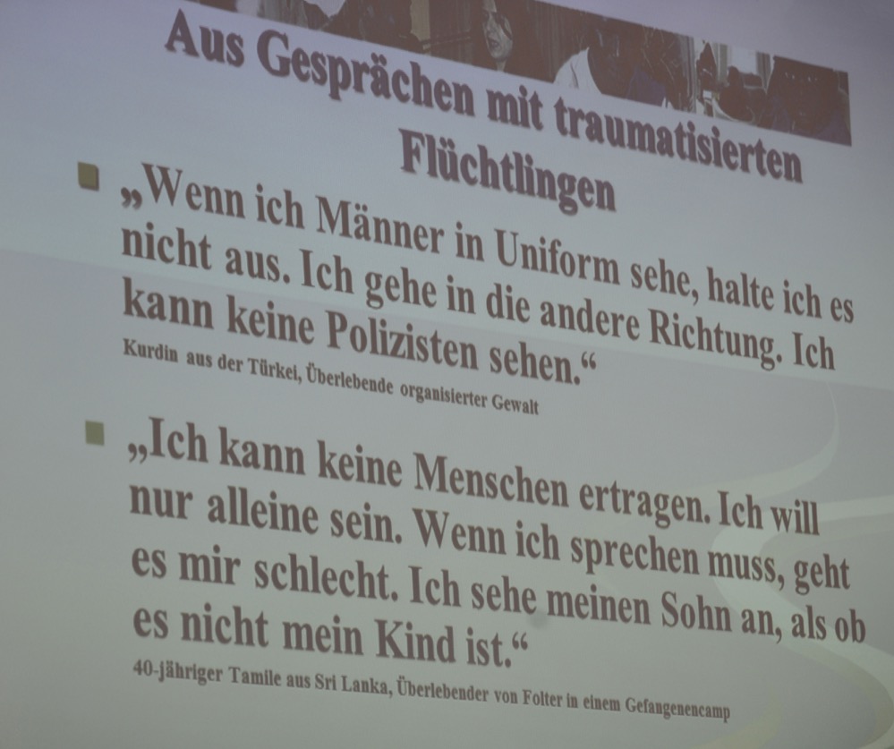 Folie aus dem Vortrag von Barbara Eßer.