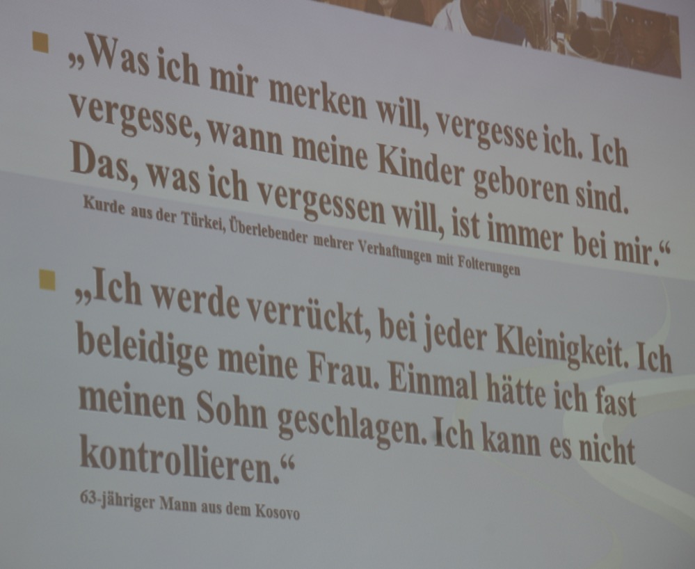 Folie aus dem Vortrag von Barbara Eßer.