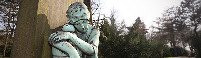 Gründung eines Förderkreises zur Erhaltung historischer Grabmale auf dem Nordfriedhof durch Gerda Horitzky