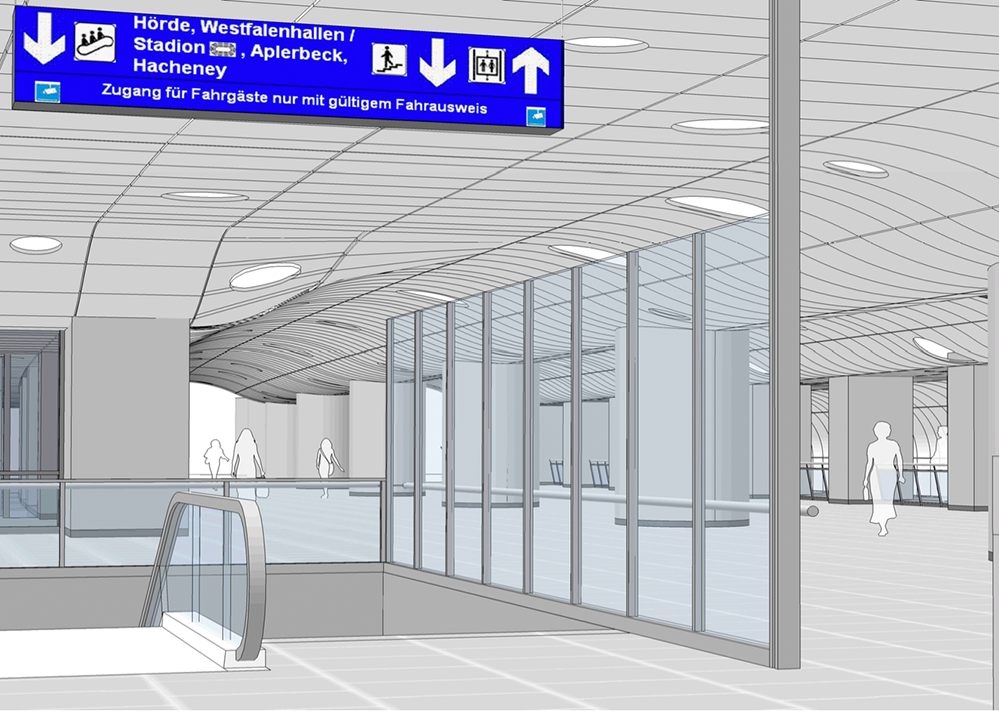 Für die Glasgestaltung Stadtbahnanlage im Hauptbahnhof werden Künstler gesucht.