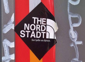 Aufkleber: Nordstadt - Dem Spießer sein Alptraum.