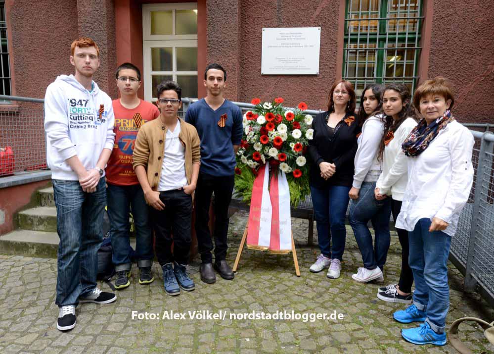 Auch Dortmunds israelischer Partnerstadt Netanya ist eine Gruppe angereist.