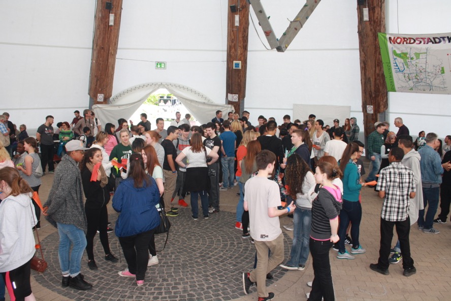 Am Big Tipi gab es viele gemeinsame Aktivitäten. Foto: privat