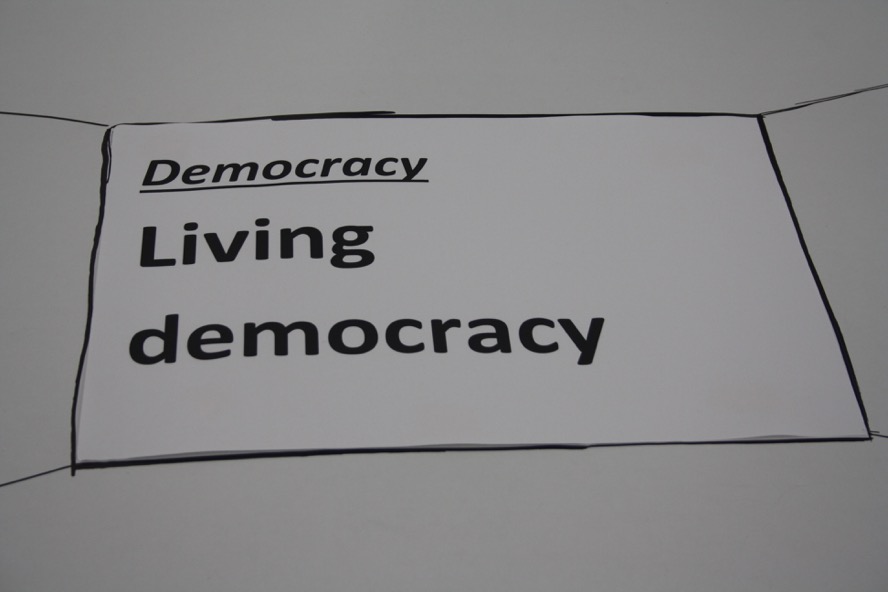Demokratieförderung stand im Mittelpunkt des Austausch. Foto: privat