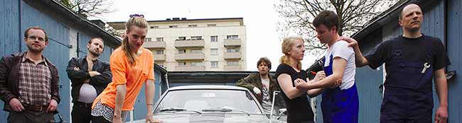 Das Nordstadt-Theater inszeniert "BANG BOOM BANG - ein todsicheres Ding” - eine Ruhrgebietskomödie nach dem Film von Peter Thorwarth - als Theaterstück. Foto: Verein