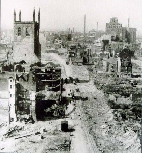 Dortmund zu Kriegsende - die Innenstadt war größtenteils zerstört. Foto: Stadtarchiv Dortmund