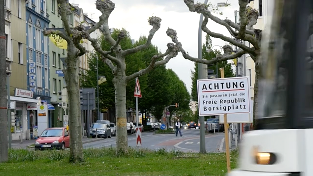 Ulrich Baringhorst ein Video - hier ein Screenshot - zu den Führungen erstellt.