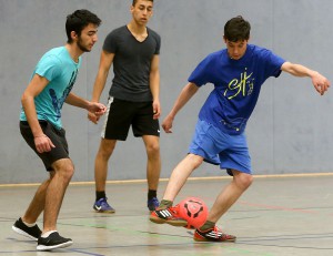 Fußballturnier der DIDF Jugend in der Halle Nord