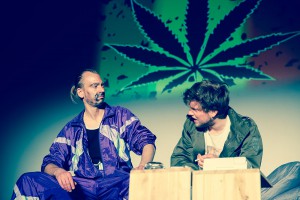 Generalprobe "Bang Boom Bang - Ein todsicheres Ding"; inszeniert durch das Nordstadt-Theater