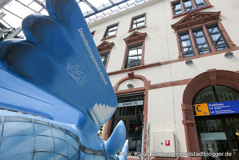 Das Dienstleistungszentrum Wirtschaft zieht aus dem Stadthaus ins Haus an der Betenstraße, Ecke Friedensplatz