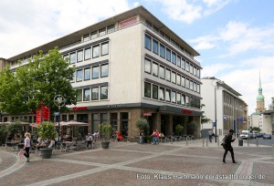 Das Dienstleistungszentrum Wirtschaft zieht aus dem Stadthaus ins Haus an der Betenstraße, Ecke Friedensplatz