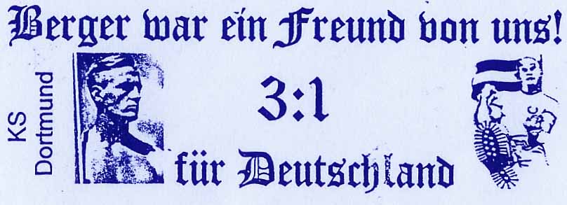 Mit Aufklebern wie diesen feierte die Neonazi-Szene die Morde ihre Kameraden. (Repro)