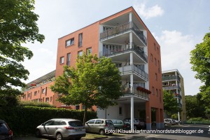 Nordwärts: Wanderung durch das Hafen-Quartier mit Quartiersmanagerin Heike Schulz. In der Speicherstraße