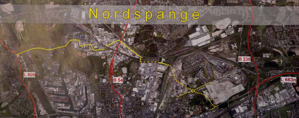 Die Nordspange soll eine Entlastung vor allem für die Nordstadt, aber auch Eving und Huckarde bringen.