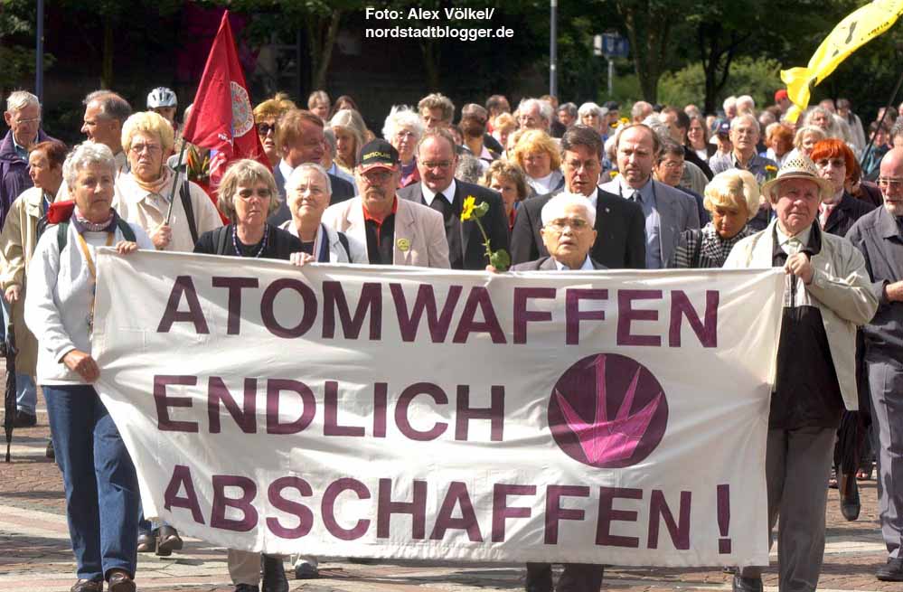 Das Gedenken an die Opfer der Atombombenabwürfe in Japan hat in Dortmund Tradition. Archivbild: Alex Völkel