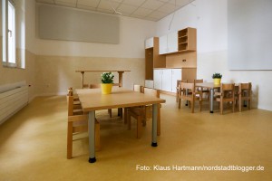 Neuer Kindergarten an der Oesterholzstraße wird eröffnet. Speisenzimmer