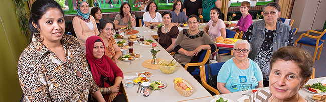 Monatliches Treffen von Frauen des Migrantinnenverein Dortmund e.V. im DKH. Foto: Klaus Hartmann