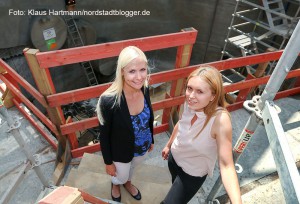 Glück auf! Tunnelpatin gibt Startschuss für Umbau und Erweiterung der Stadtbahnanlage Hauptbahnhof. Bauleitung: Maria Laaser und Milena Pyziak