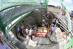 Glück auf! Tunnelpatin gibt Startschuss für Umbau und Erweiterung der Stadtbahnanlage Hauptbahnhof