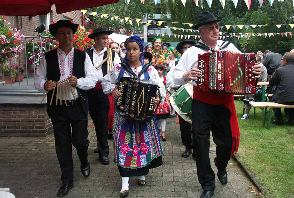 Auch die portugiesische Folkloregruppe wird auftreten.