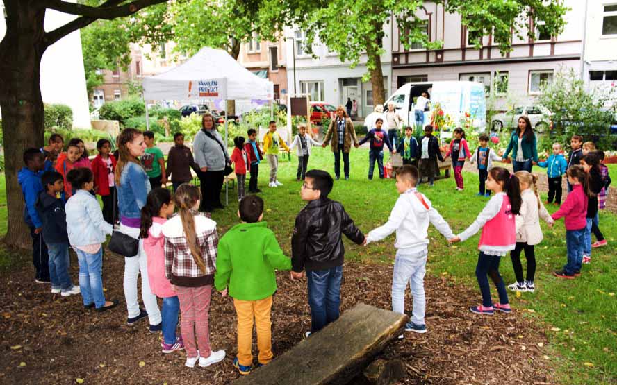 Großes Interesse gab es am Bürgerfest in der Heroldwiese.